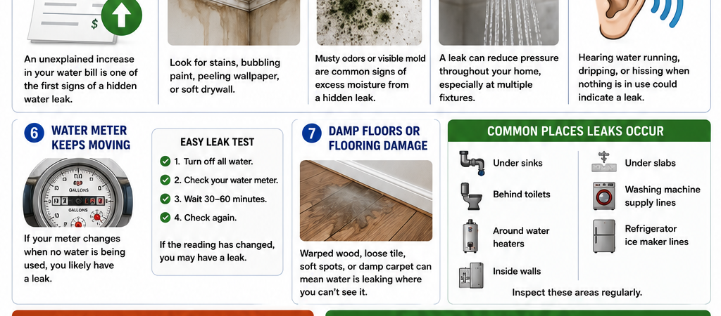 Signs You Have a Water Leak in Your Home