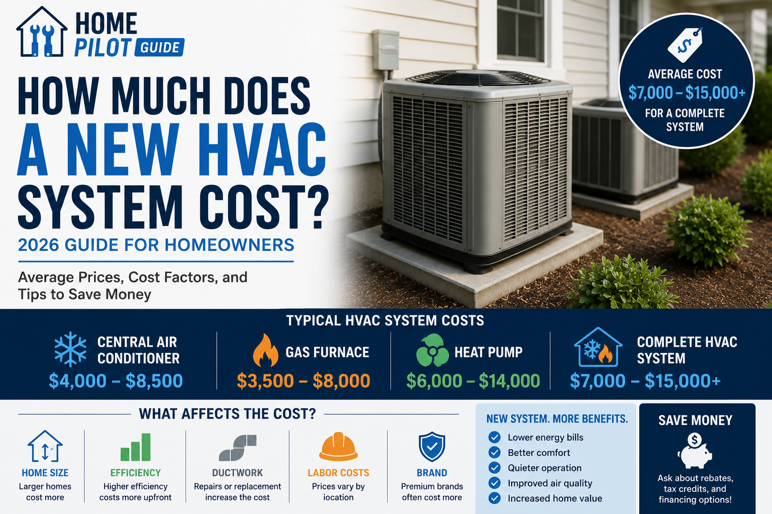 How Much Does a New HVAC System Cost? (2026 Guide)