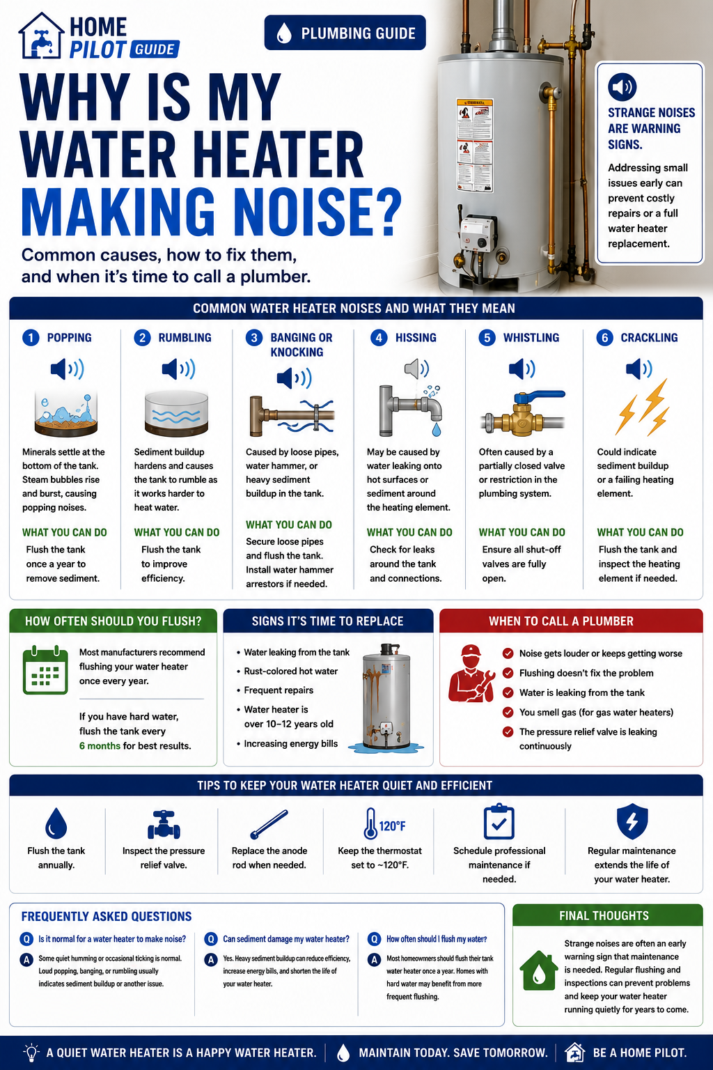 Why Is My Water Heater Making Noise?
