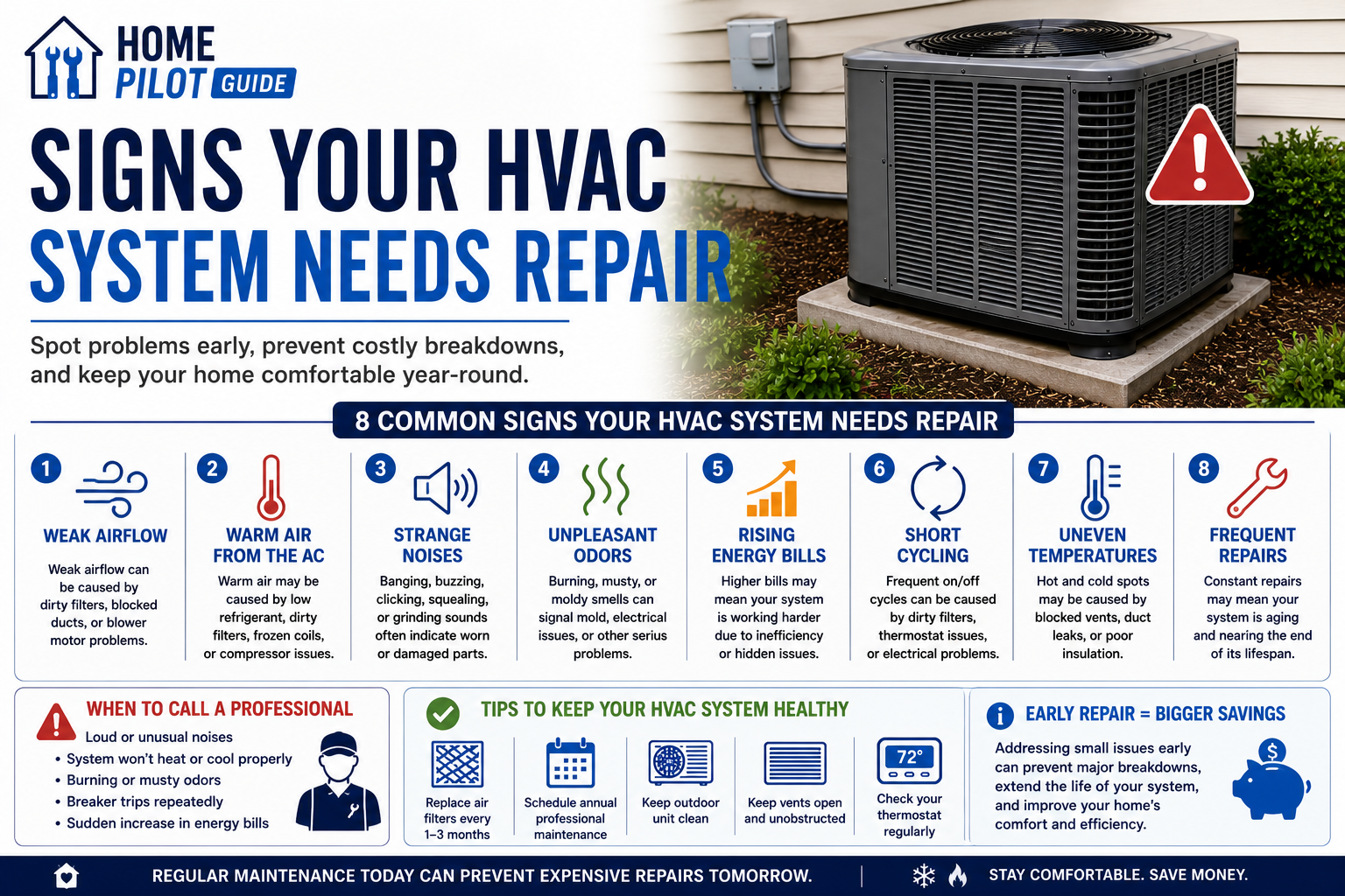 Signs Your HVAC System Needs Repair