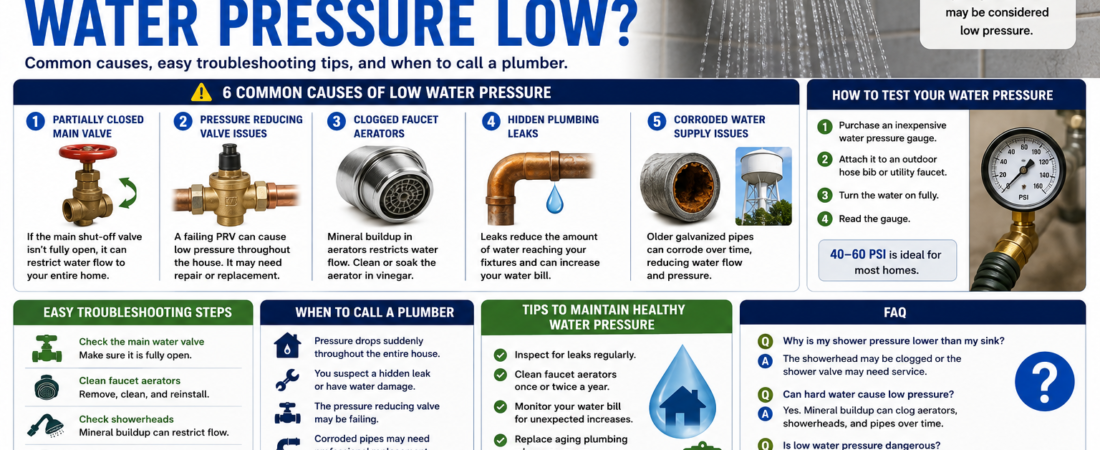 Why Is My Water Pressure Low?