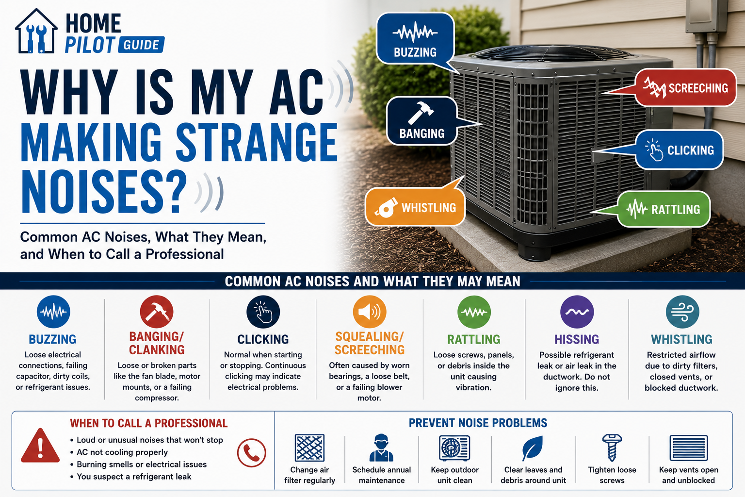 Why Is My AC Making Strange Noises?