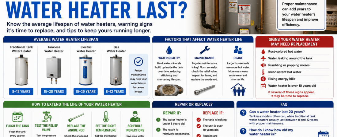 How Long Does a Water Heater Last?