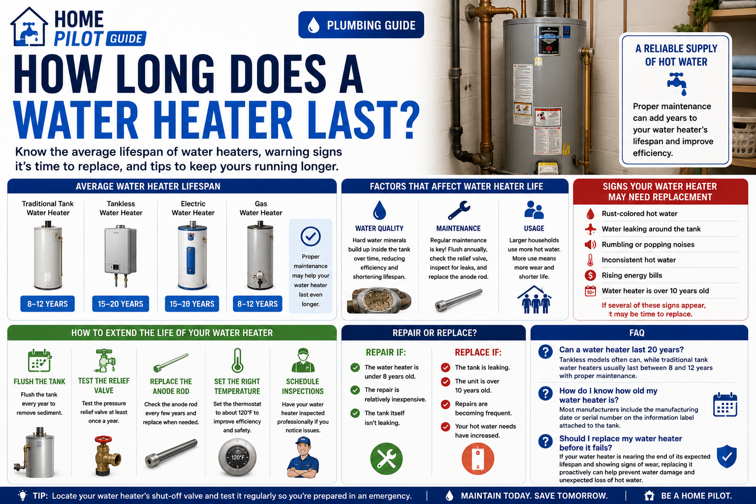 How Long Does a Water Heater Last?