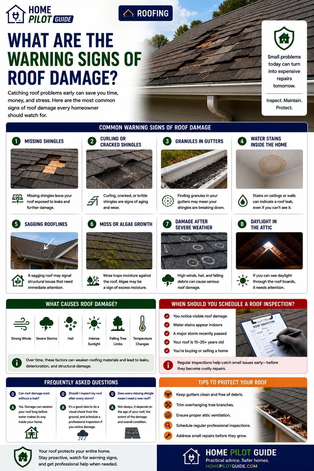 What Are the Warning Signs of Roof Damage?