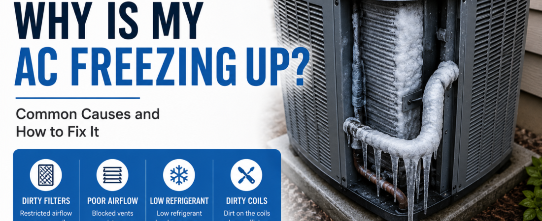 Why Is My AC Freezing Up? Common Causes and How to Fix It