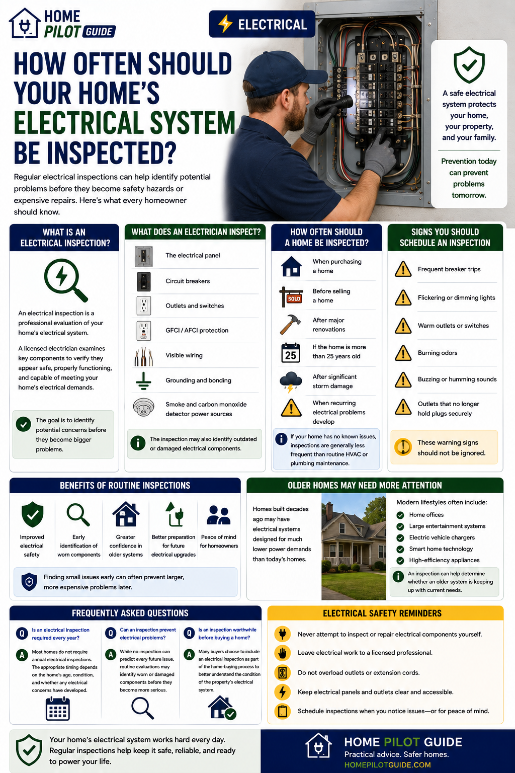 How Often Should Your Home’s Electrical System Be Inspected?