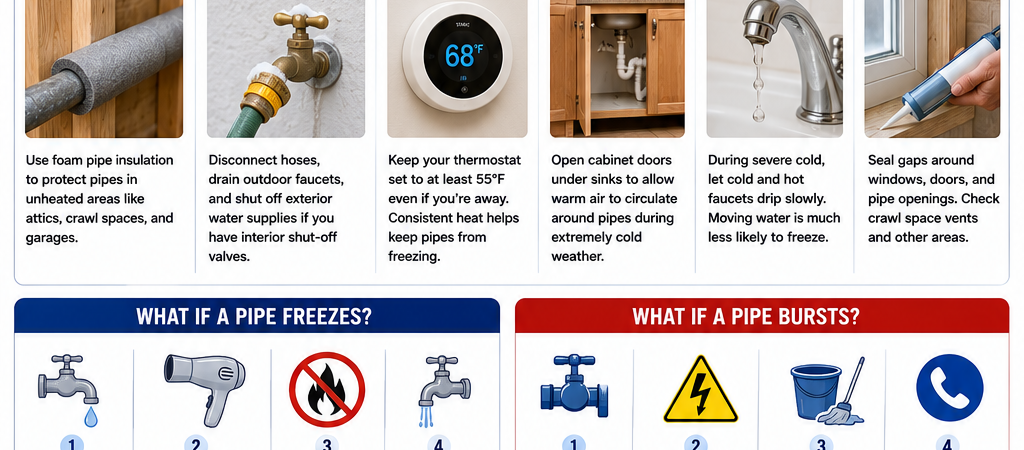 How to Prevent Frozen Pipes During Winter