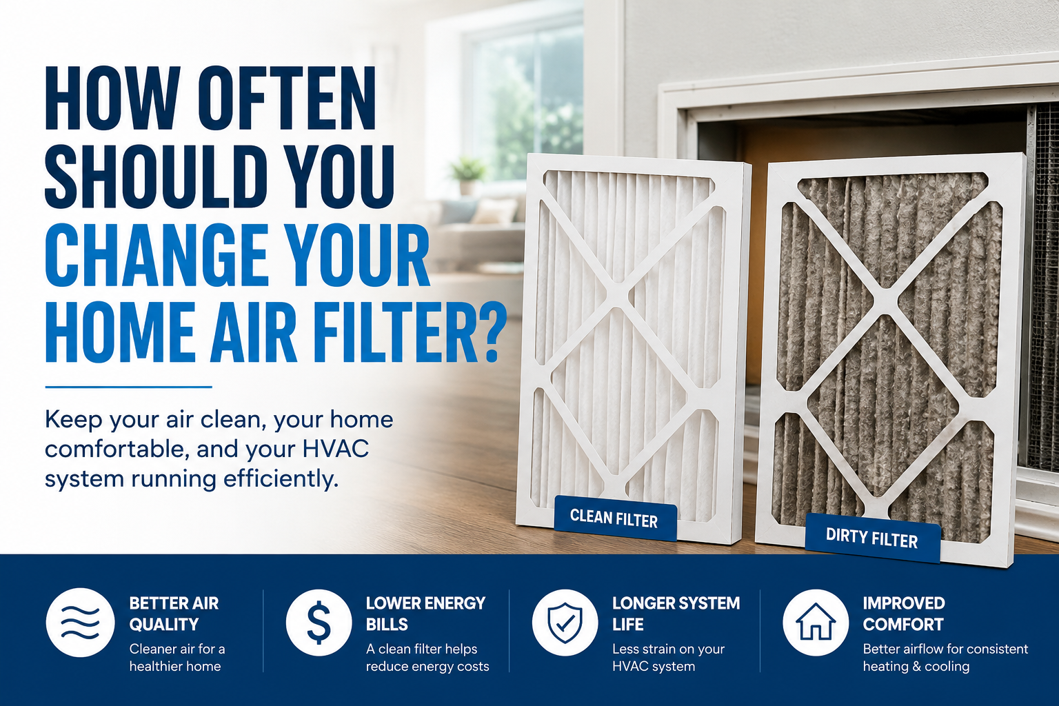 How Often Should You Change Your Home Air Filter?