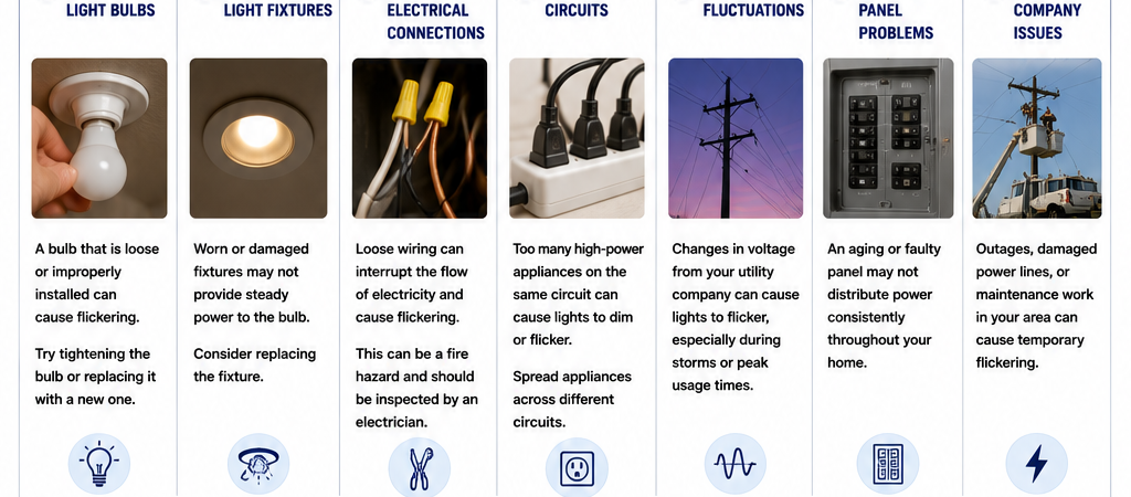 Why Are My Lights Flickering? Common Causes Explained