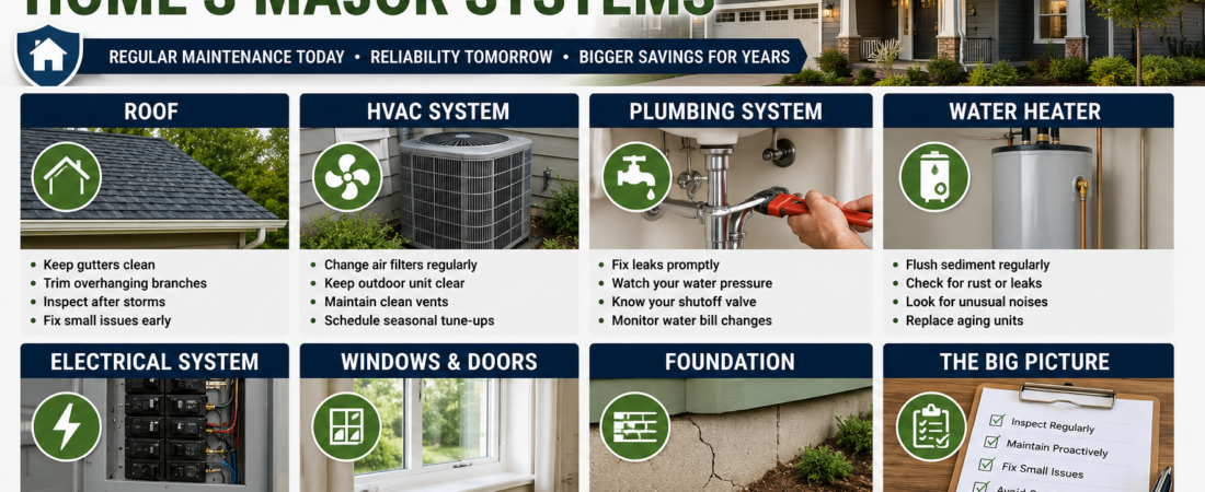 How to Extend the Life of Your Home’s Major Systems
