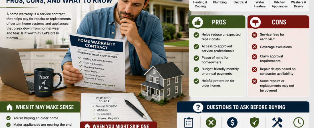 Should You Buy a Home Warranty? Pros, Cons, and What to Know
