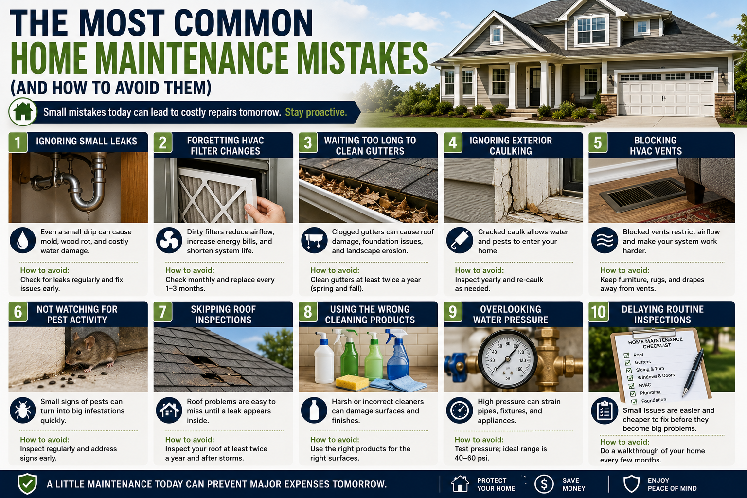 The Most Common Home Maintenance Mistakes (and How to Avoid Them)