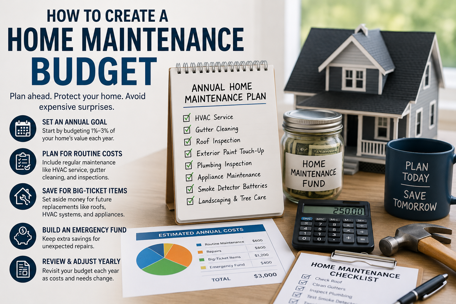 How to Create a Home Maintenance Budget