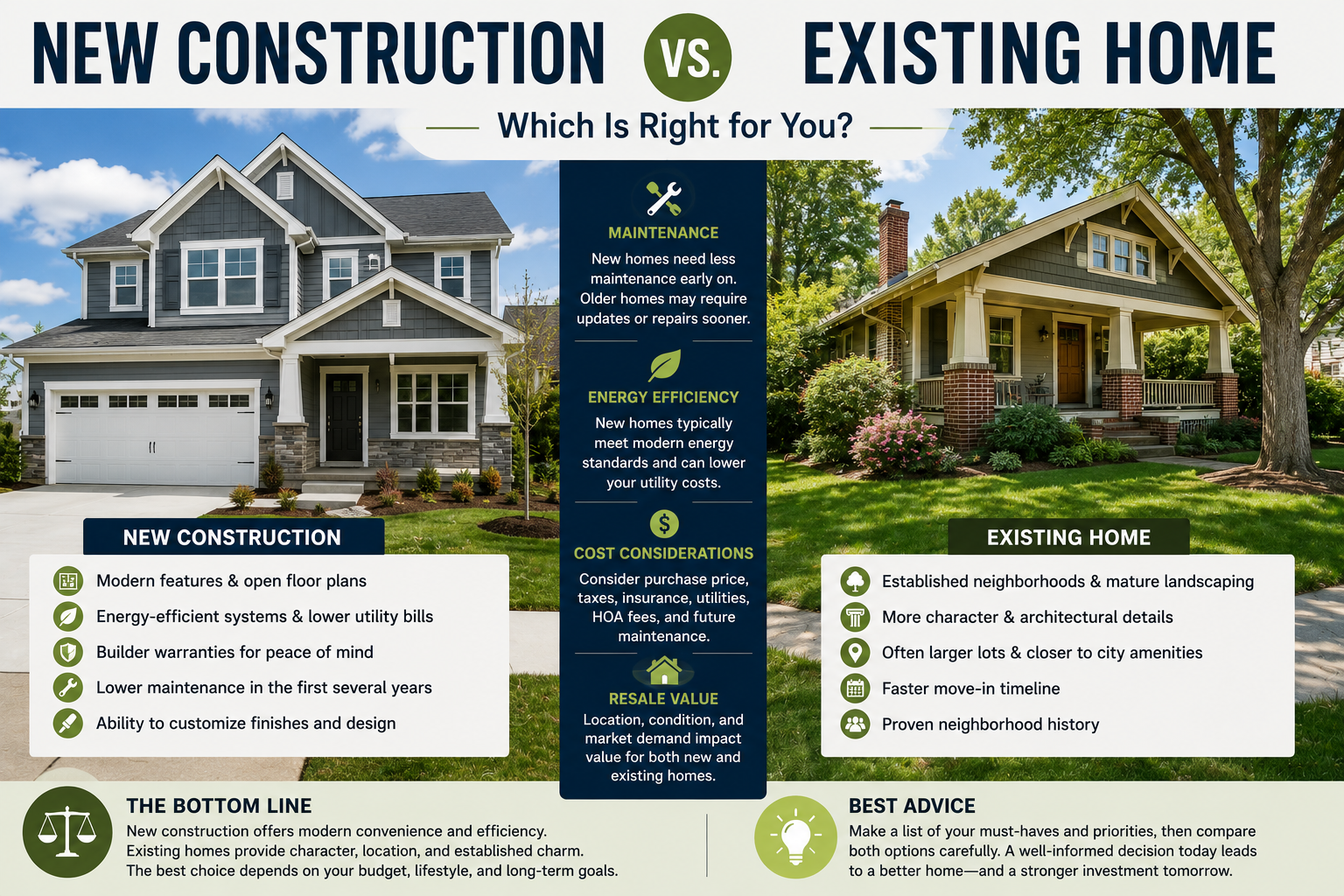 Should You Buy a New Construction Home or an Existing Home?