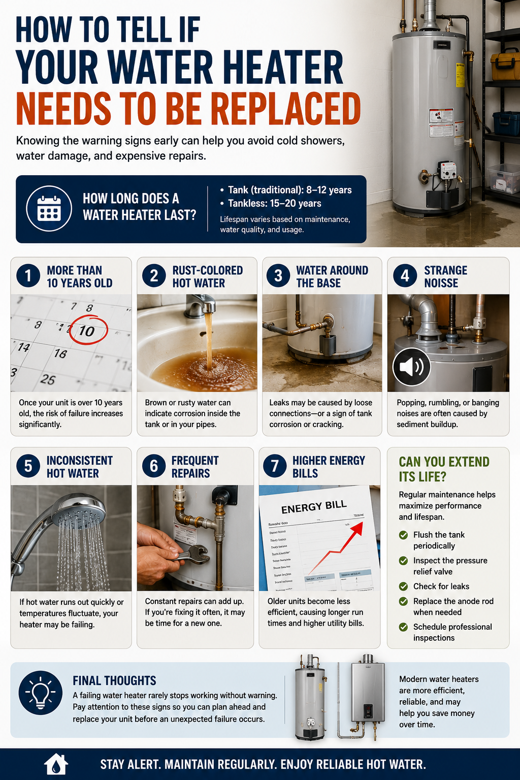How to Tell If Your Water Heater Needs to Be Replaced