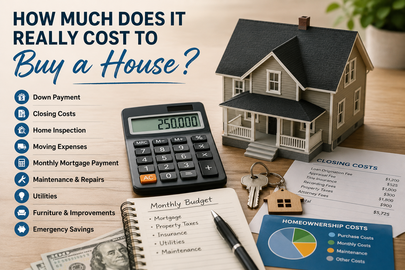 How Much Does It Really Cost to Buy a House?